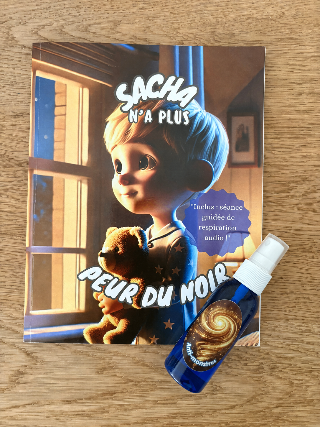 Kit Sommeil Magique – Livre interactif + Spray
